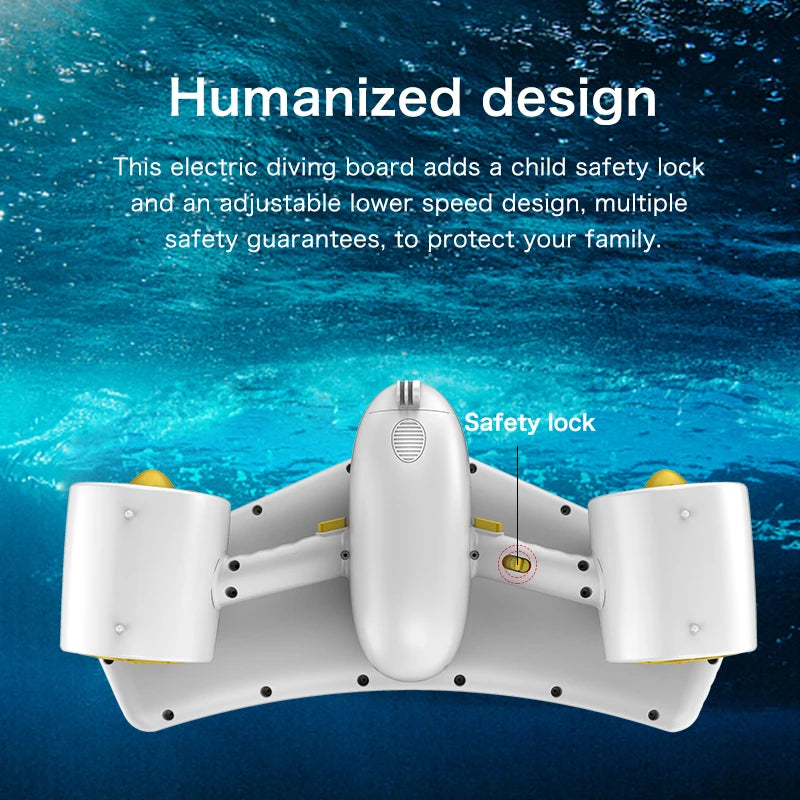 Onderwaterscooter – Duikscooter – Water Scooter – Zwem Scooter – Compact Design – 12 Kgf Duwkracht – 50 Meter Diepte