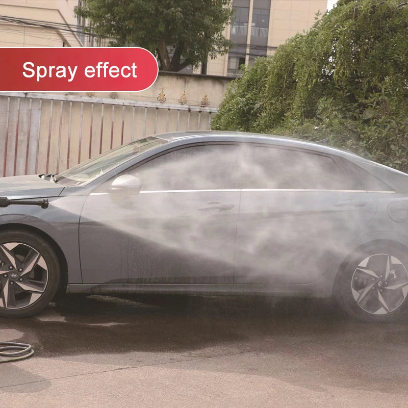 Hogedrukreiniger - Terrasreiniger - Waterpistool - Draadloze - Elektrische - 30000mAh Accu - 200 Bar -  6-in-1 Spuitpistool - Pressure Washer - en Verstelbare Nozzle - Autowasser en Tuinreiniger – Inclusief 1x Accu