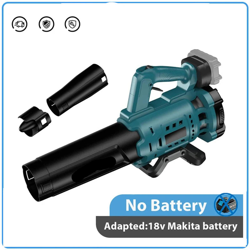 Bladblazer - Bladblazers met Accu - Elektrische Bladblazer - Brushless Motor - Draadloze - 130MPH - 480CFM - voor Tuin - Sneeuw - Terras - Zonder Accu - QUORE