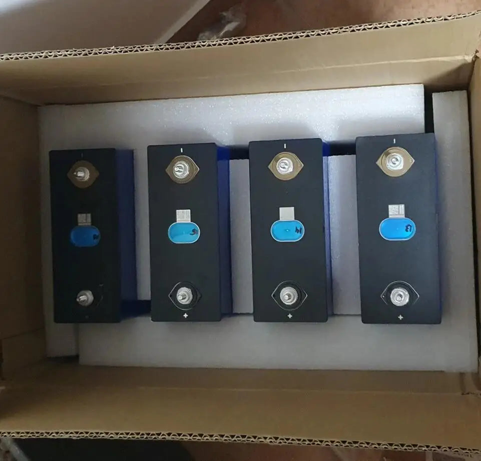 LiFePO4 Accu – Lithium-IJzerfosfaat Accu – 3,2V Accu – 314Ah Accu – Aluminium Behuizing – 6000 Cycli Levensduur
