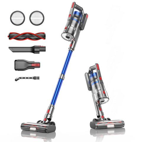 Cordless Stick Vacuum Cleaner - Stick Vacuum Cleaner - Vacuum Cleaner - Cordless Stick Vacuum Cleaner - Powerful Suction - 1L Dust Container - 450W - 36KPA - for pets and household appliances