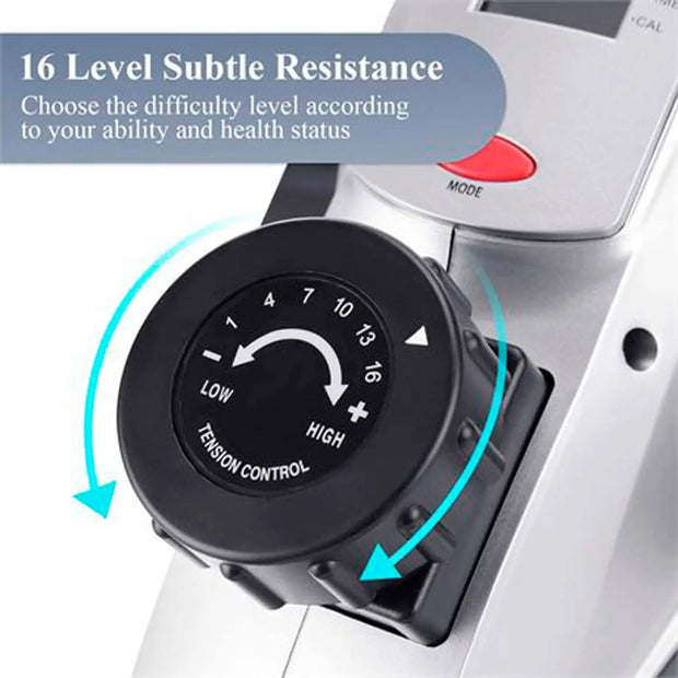 Indoorfietsen - Hometrainers - Spinningfiets - Fitness Fiets - Indoor Cycle - Indoorfiets - Hometrainer - Indoor Bike - Fietspedaal - 3 in 1 - Arm- en been-hometrainer - Ondertafel mini-hometrainer - Mini-fitnessfiets voor op kantoor - Zwart