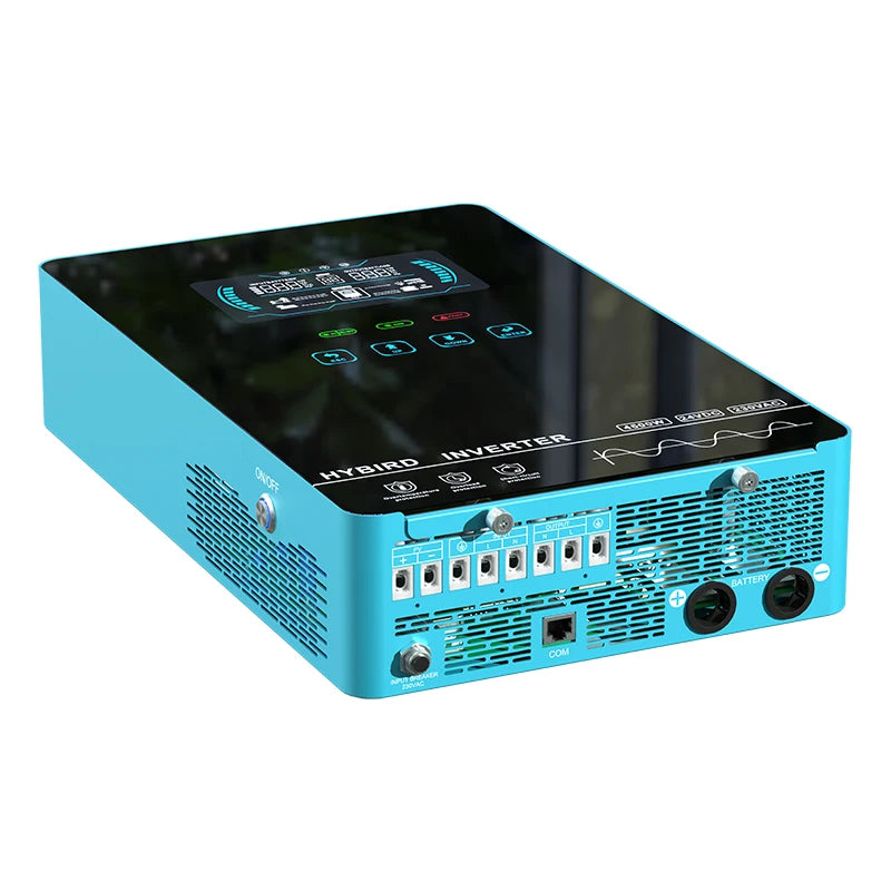 Hybride Zonne-energie Omvormer – Solar Inverter – Zonnestroom Converter – 3.6 kW – 24V - Touchscreen – MPPT Zonnepaneellader