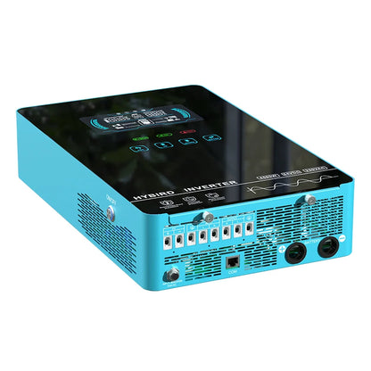 Hybride Zonne-energie Omvormer – Solar Inverter – Zonnestroom Converter – 3.6 kW – 24V - Touchscreen – MPPT Zonnepaneellader