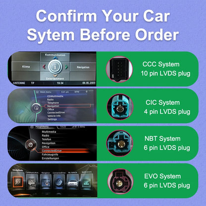 Draadloze CarPlay Android Auto Systeem – Multimedia Interface – Infotainment Upgrade – Touchscreen Unit – CCC Camera Variant – 8,8 Inch Scherm – Stuurwielbediening Ondersteuning