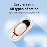 Robotstofzuiger - Robotstofzuiger met Dweilfunctie - Roborock - Raam Robotstofzuiger - 240V - 800W - Reinigingsrobot - Ultra dun lichaam - Wit