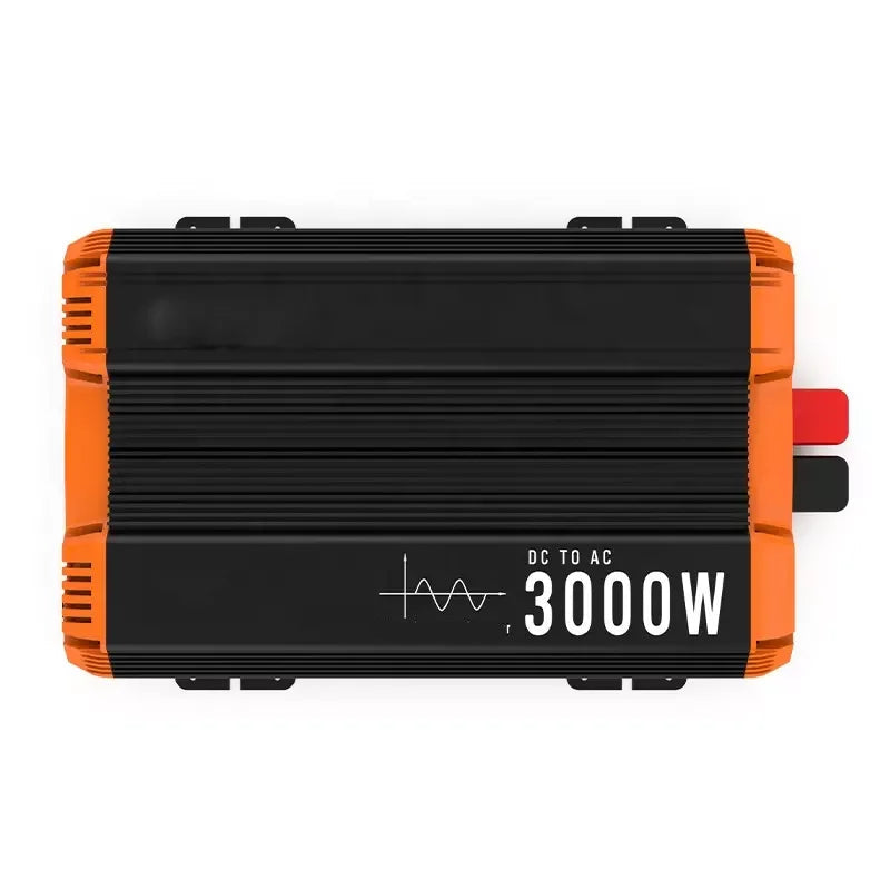 Pure Sine Wave Omvormer – Zuivere Sinusgolf Omvormer – 24V Naar 220V Omvormer – 2000W Tot 3500W – LCD Display – Brede Spanningsopties