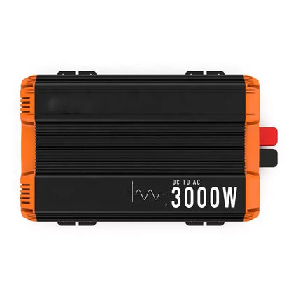 Pure Sine Wave Omvormer – Zuivere Sinusgolf Omvormer – 24V Naar 220V Omvormer – 2000W Tot 3500W – LCD Display – Brede Spanningsopties