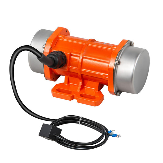 Vevor - Trilmotor - 90W - 220V - 3600RPM - 2M Kabel - Waterdicht - IP65 - Beton Trilmotor - Krachtige Trilmotor - Robuuste en Veelzijdige Elektrische Motor - Oranje