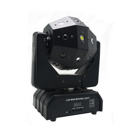 Professionele DJ Discobal - Discolamp - Discobol Licht - 3-in-1 Beam Laser, Strobe & Moving Head – DMX Nachtclub & Podiumverlichting