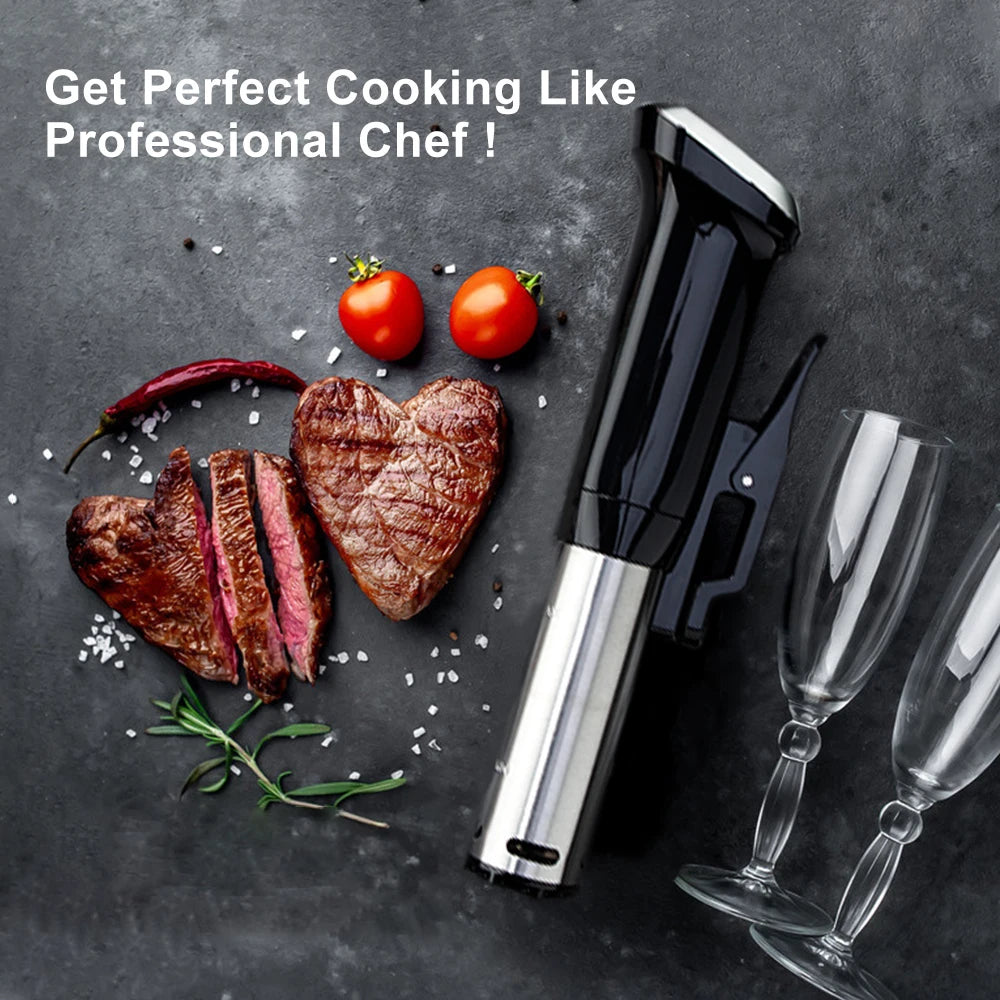 Sous Vide Kokers - 1200W 220V - Onderdompeling Circulatiepomp - Vacuüm Slowcooker -Met LED digitaal display - IPX7 - QUORE