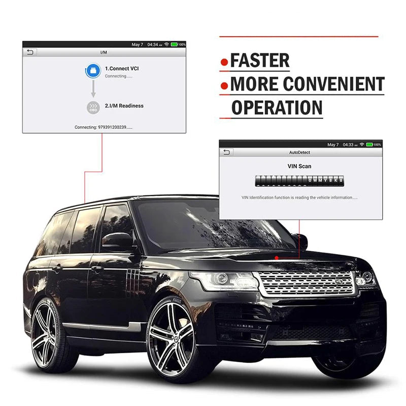 OBD Scanner - OBD2 - Auto Scanner - Auto uitlezen - Diagnose Apparatuur voor Auto's - Auto Diagnose Tool - Codelezer - Vier Systeem Diagnostiek - Olie Reset - DPF Regeneratie - AutoVIN - Werkt met 57+ Automerken - Voor Doe-Het-Zelvers
