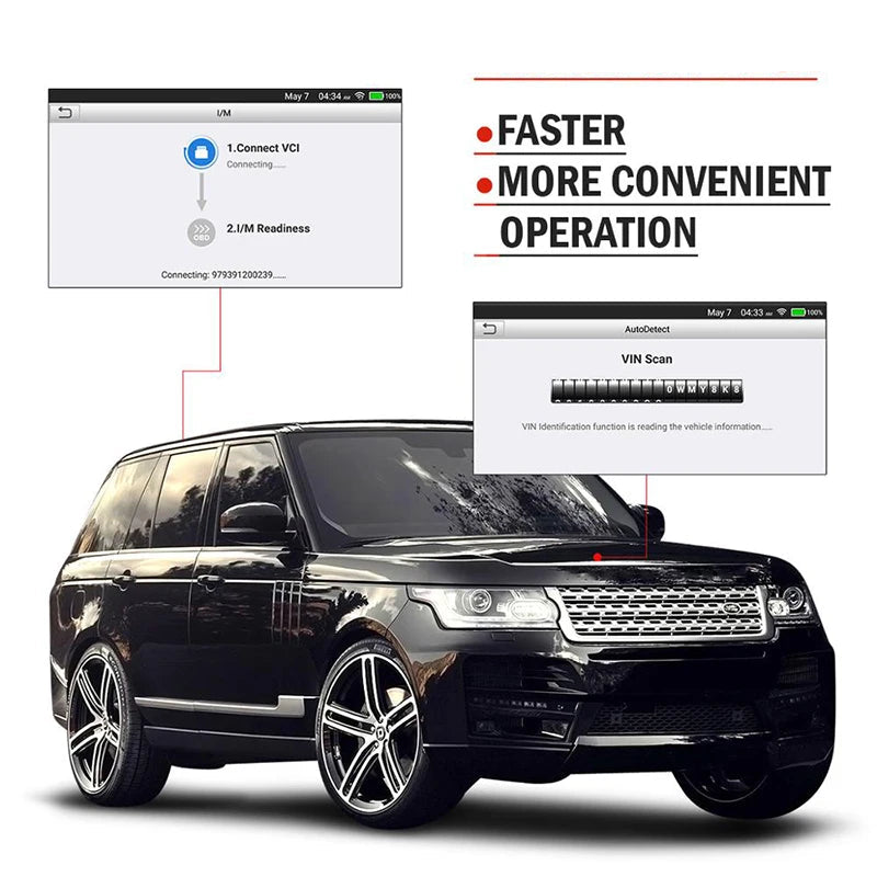 OBD Scanner - OBD2 - Auto Scanner - Auto uitlezen - Diagnose Apparatuur voor Auto's - Auto Diagnose Tool - Codelezer - Vier Systeem Diagnostiek - DPF Regeneratie - Olie Reset - Werkt met 57+ Automerken - AutoVIN