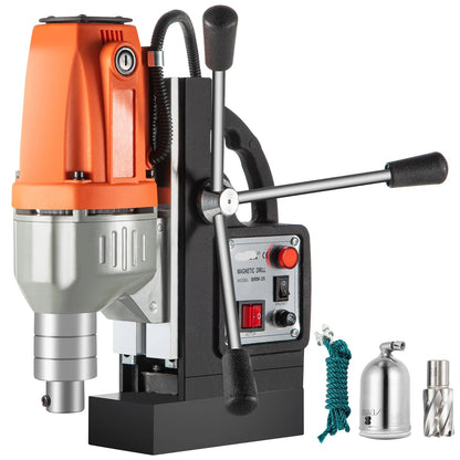 Magnetische Boormachine – Metaalboor – Kernboormachine – Industriële Boormachine – 1100 Watt Motor – 12.000 N Magnetische Zuigkracht – 40 Mm Boordiameter - 1 Boortje
