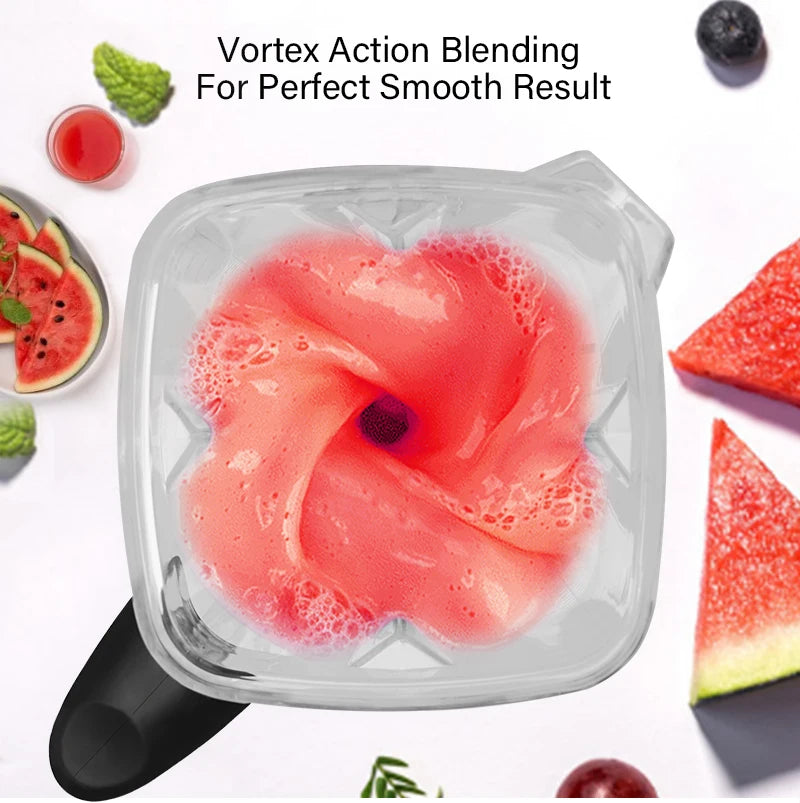 Blender - 2L BPA-vrij Jar - 2200W - Foodprocessor - Pre-geprogrammeerde Instellingen - Variabele Snelheid - Ideaal voor Smoothies - IJs en Soepen - Grote 2L capacitei - Standaard