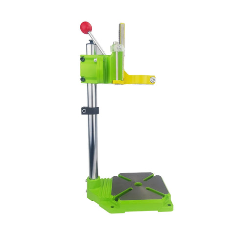 Drill Stand - Drill Holder - Drill Stand Drill - Adjustable Drill Stand - 90 Degree Rotating Drill Stand - with Fixed Frame Workbench Clamp