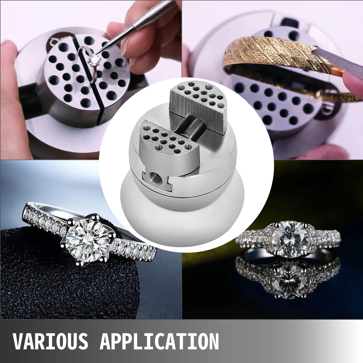 Bankschroef - Mini Graveer Bankschroef - Sieraden - Graveer Gereedschap - Diamant Graveer Bankschroef - Verstelbaar - Kleine Bankschroef - Sieraden Graveer Gereedschap