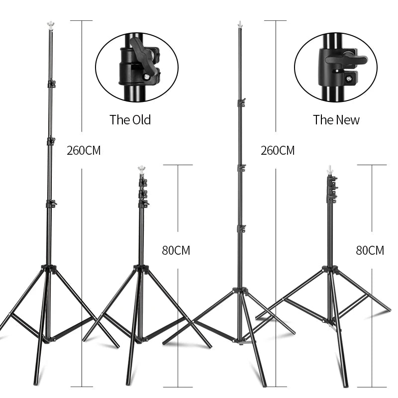 SH Background Stand Support System Photography Studio Backdrop Kit Holder with Carry Bag for Muslins Backdrops,Paper and Canvas - QUORE