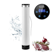 BioloMix - Sous Vide Stick - Sous-vide Kooktoestellen - IPX7 Waterdichte Super Slimme Thermische Immersie Circulator met APP Bediening - 4e Generatie - Wit