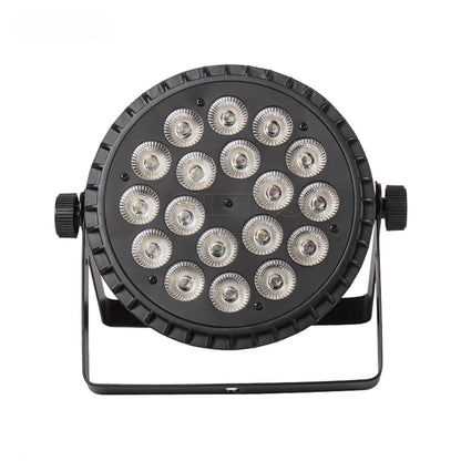LED Par Verlichting – LED Spot – LED Lamp – Podiumverlichting – DJ Licht – 4 Stuks 18x18W RGBWA+UV – Dimbaar met DMX512 Controle – Compact Aluminium Design - QUORE
