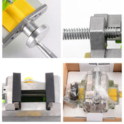 Bankschroef - Bench Vice - Aluminiumlegering - 360 Graden Roterend - 2 in 1 Precisie Frees-Boorbankschroef - Behuizing van aluminiumlegering - Groente