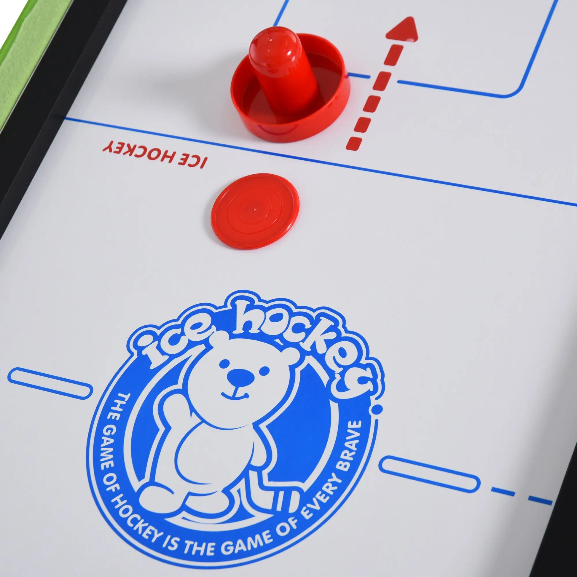 4-in-1 Spelentafel – Multi-Game Tafel – Tafelvoetbal – Air Hockey – Biljart – Zwart Design – Compact Stapelbaar – Duurzaam MDF Staal - QUORE