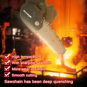 Elektrische Snoeischaar - Snoeischaar - Mini Kettingzaag - Accu Snoeischaar - 4 inch Borstelmotor - Houtbewerkingsgereedschap