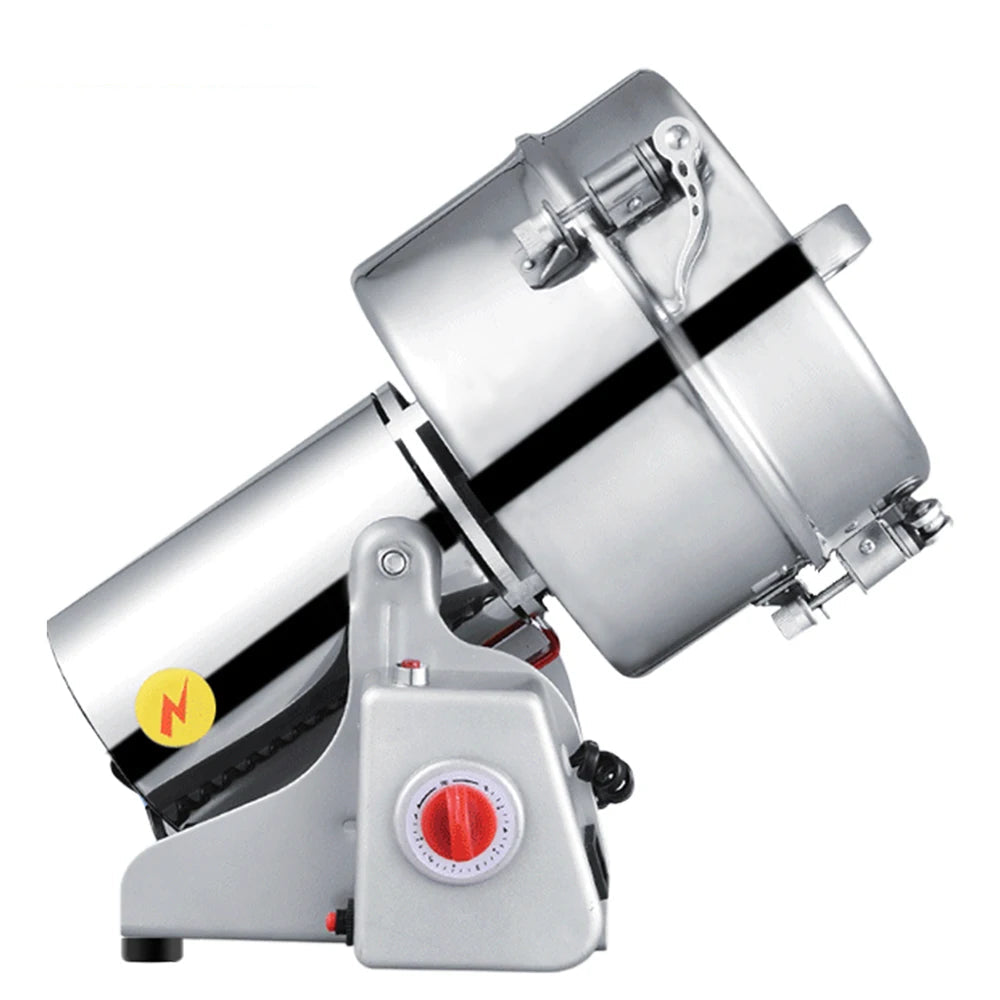 Multifunctionele Hoge Snelheid Krachtmolen – Kruidenmolen – Specerijenmaler – Koffiemolen – Granenmolen – 3000W Motor – 2000 Gram Capaciteit