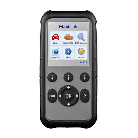 OBD2-Scanner - Diagnosecomputer - Slimme Diagnosetool - Foutverwijdering - Bidirectionele bediening - OBD OBD2 ABS SRS Diagnostische Scan Tool - Automatische Scanner - Codelezer - Zwart
