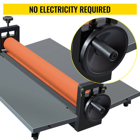 Handmatige Koudlamineermachine 25,6"x1" - Voor A3/A4 Papier, Posters, Foto's & Boekomslagen - Perfect voor Documenten en Schilderijen - QUORE