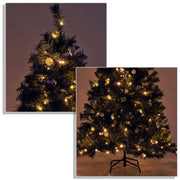 Homcom - Kunstkerstboom - Kunststof kerstboom - Triumph Tree - PVC bladboom - Voor huisdecoratie, tuin, winkelcentrum en restaurant - 1,8 m - Groen