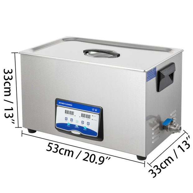 Ultrasoonreiniger - Wasmachine - Ultra Sonic Cleaner - Ultrasoonreiniger Glazen - 3.2L - met Ontgassingsfunctie