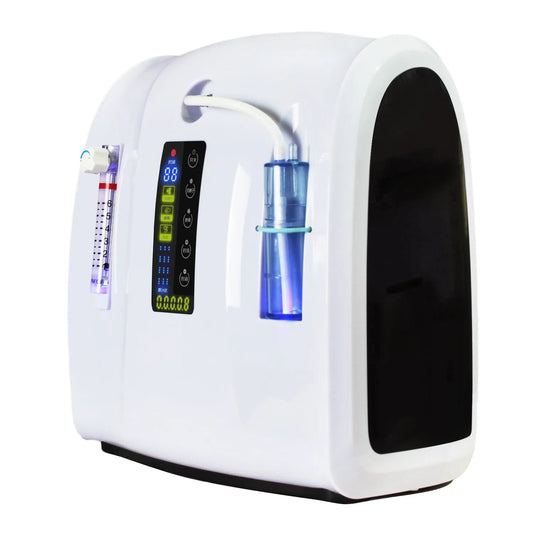 Zuurstofconcentrator – Zuurstofapparaat – Ademhalingstoestel – Oxygenerator – Zuurstofmachine – Instelbare Zuurstofstroom 1-6L/min – Stil Geluid ≤48dB