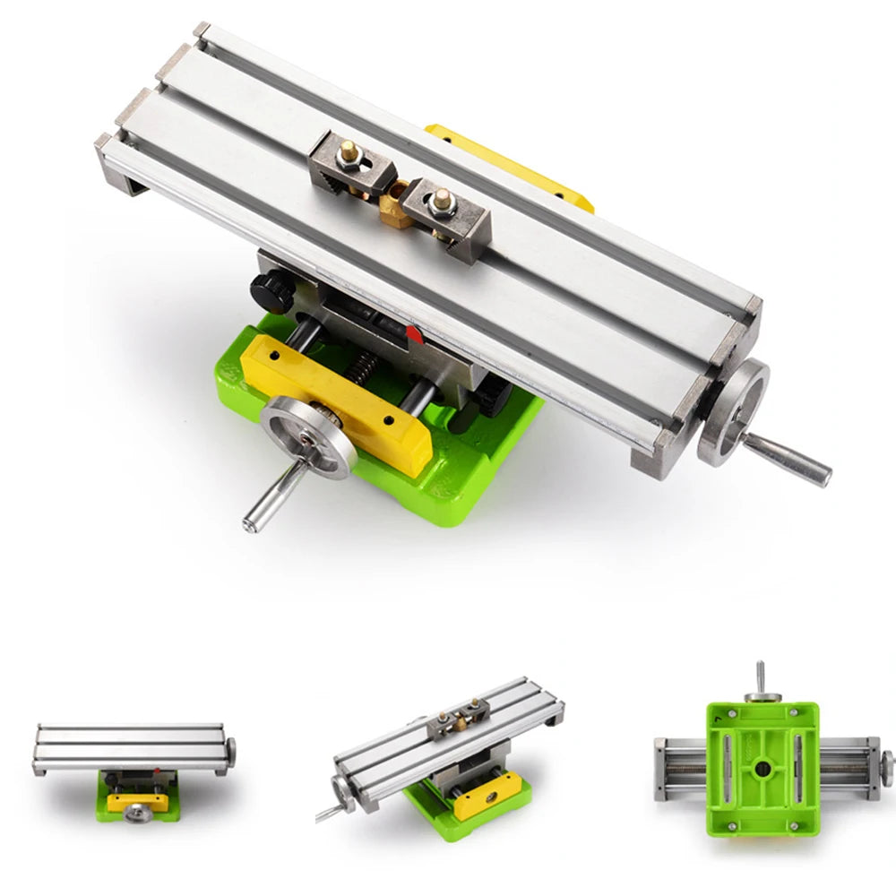 Boormachine - Boorbankschroef - Boorbankspanklem - Multifunctionele miniboorbankschroef - Werktafel voor freesmachine - QUORE