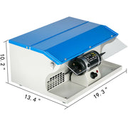 Sieraden polijstmachine - Rock Tumbler - Stenen Polijsten - 200W - 220V - voor dePproductie en het Onderhoud van Sieradenmetaal - QUORE