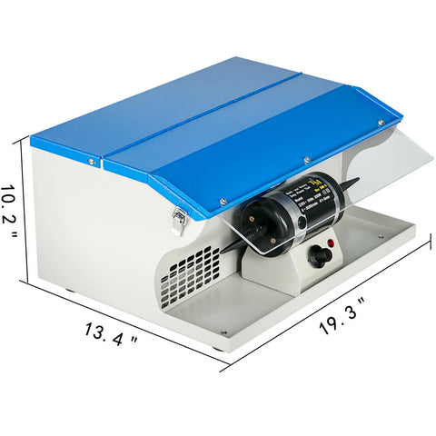 Sieraden polijstmachine - Rock Tumbler - Stenen Polijsten - 200W - 220V - voor dePproductie en het Onderhoud van Sieradenmetaal - QUORE
