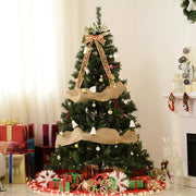 Homcom - Kunstkerstboom - Kunststof kerstboom - Triumph Tree - PVC bladboom - Voor huisdecoratie, tuin, winkelcentrum en restaurant - 1,8 m - Groen