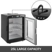 Reptielen Broedmachine - Egg Incubator - Ei incubator - 25L - Koeling En Verwarming - 5-60 °C - 110V A - 12V DC - Zwart - QUORE