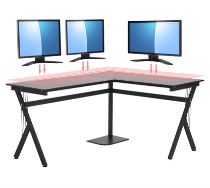 Hoekbureau – L-Vormig Bureau – Werkplek Bureau – Thuiswerk Bureau – Ruim Werkoppervlak – Stevig Frame – Onderhoudsvriendelijk oppervlak