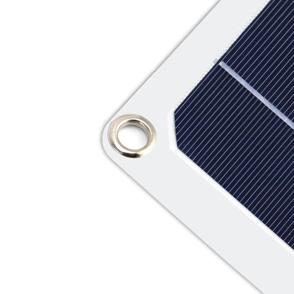 Zonnepanelen - Zonnepaneel - Monokristallijne - 300W - Flexibele - Waterdichte - Voor Camping - Huis - Auto - Off-Grid 12V Systeem - Zonnepaneelset - 3 Stuks