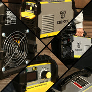 Deko - Welding Machine - Electric Welding Machine - Inverter Electric Welding Machine - MMA Welding Works - Gray