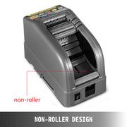 Tape Dispenser - Plakbandhouder - Plakband Dispenser - Taperoller - Automatisch - 6-60mm - Grote Elektrische Tape Cutter - Deep Fog Grey