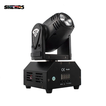Moving Head Verlichting – LED Podiumlicht – DJ Licht – Disco Spot – Feestverlichting – 4 Stuks – 10W RGBW LED – DMX512 Besturing