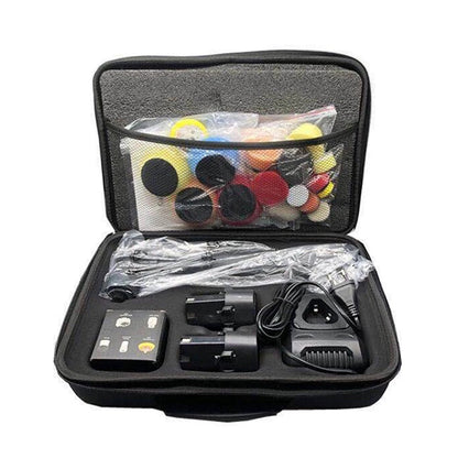 Polijstmachine - Poetsmachine - Polijstschijven - 220V - Polijstmachine Auto - Elektrische - Polijst- en Waxmachine met Accessoires