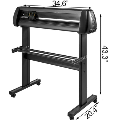 Vinyl Cutter – Vinyl Snijplotter – Snijmachine – Plotter – Sticker Cutter – Snijbreedte 63 cm – Variabele Snijdruk en Snelheid