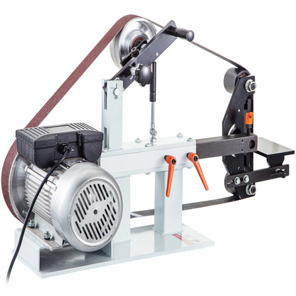 VEVOR 1.5KW Belt Grinder Machine 2 x 82in Variable/Constant Speed 3 Mode Electric Belt Sander for Tool Polishing Knife Making