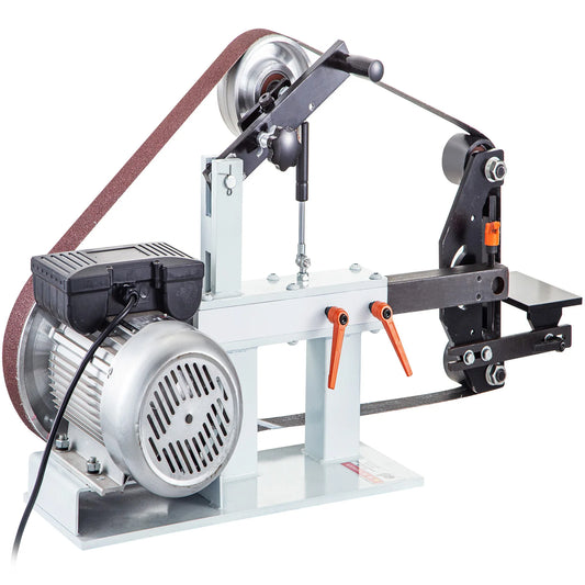 VEVOR 1.5KW Belt Grinder Machine 2 x 82in Variable/Constant Speed 3 Mode Electric Belt Sander for Tool Polishing Knife Making