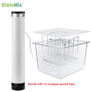 BioloMix - Sous Vide Stick - Sous-vide Kooktoestellen - IPX7 Waterdichte Super Slimme Thermische Immersie Circulator met APP Bediening - 4e Generatie - Wit