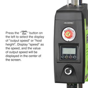 BG-518801 - Bench Drill - Variable Speed ​​- Work Table - Tiltable - Depth Stop - Column Drill - Table Column Drill - 800W - 6 Gears - 60Hz - Vegetable