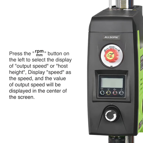 BG-518801 - Bench Drill - Variable Speed ​​- Work Table - Tiltable - Depth Stop - Column Drill - Table Column Drill - 800W - 6 Gears - 60Hz - Vegetable